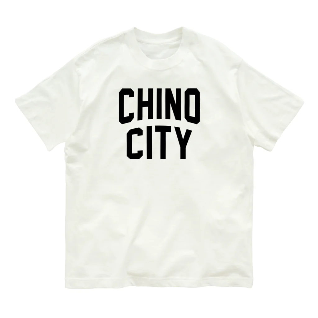 JIMOTOE Wear Local Japanの茅野市 CHINO CITY Organic Cotton T-Shirt