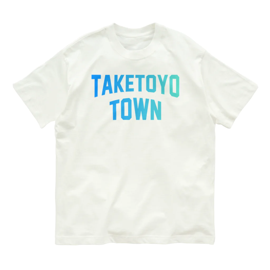 JIMOTOE Wear Local Japanの武豊町市 TAKETOYO CITY Organic Cotton T-Shirt