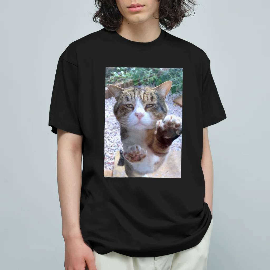 コンドリア水戸のボスネコT Organic Cotton T-Shirt