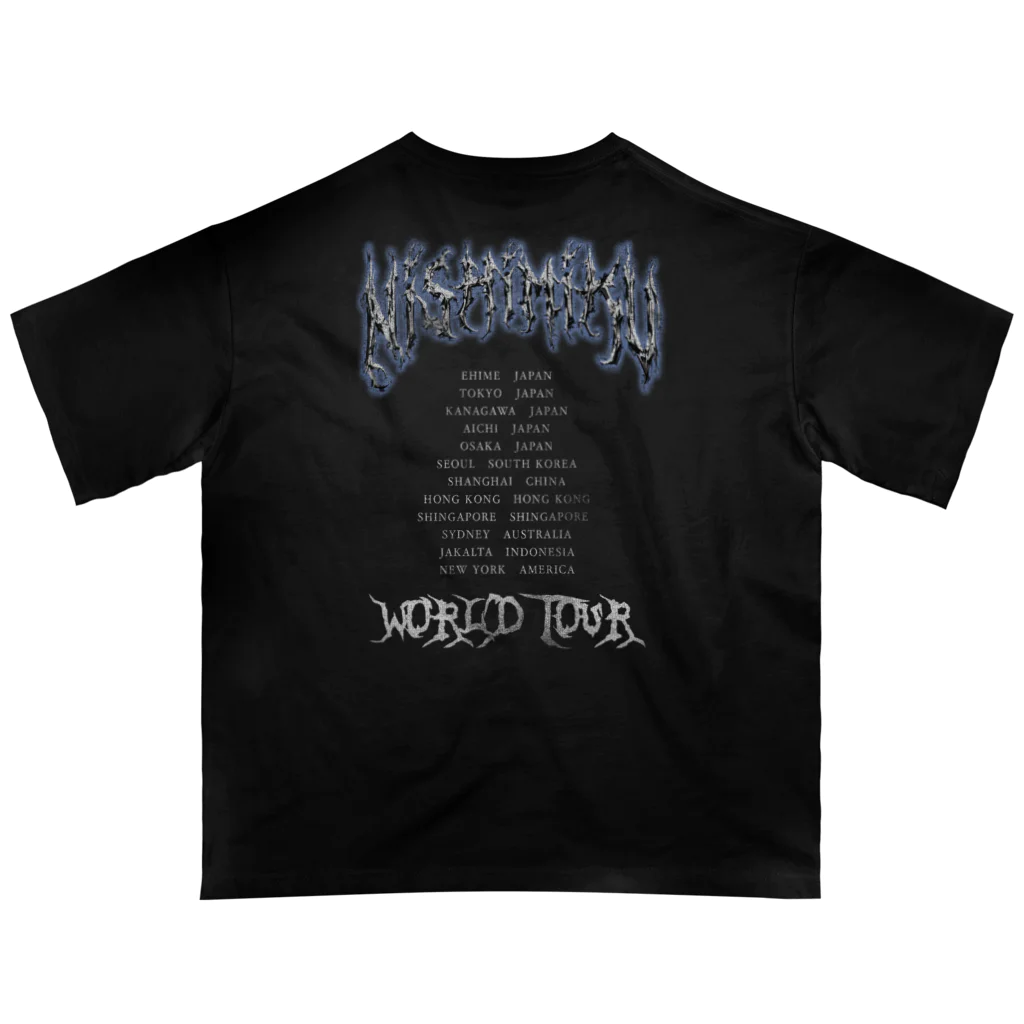 もつなべのNISHIMIKU（Chill） Oversized T-Shirt