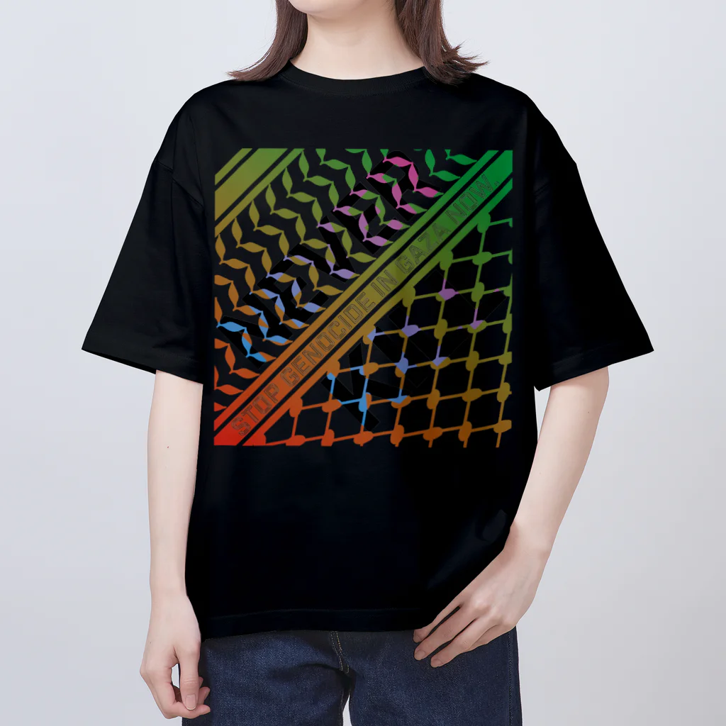 otemochanの【パレスチナ連帯】never kill Oversized T-Shirt