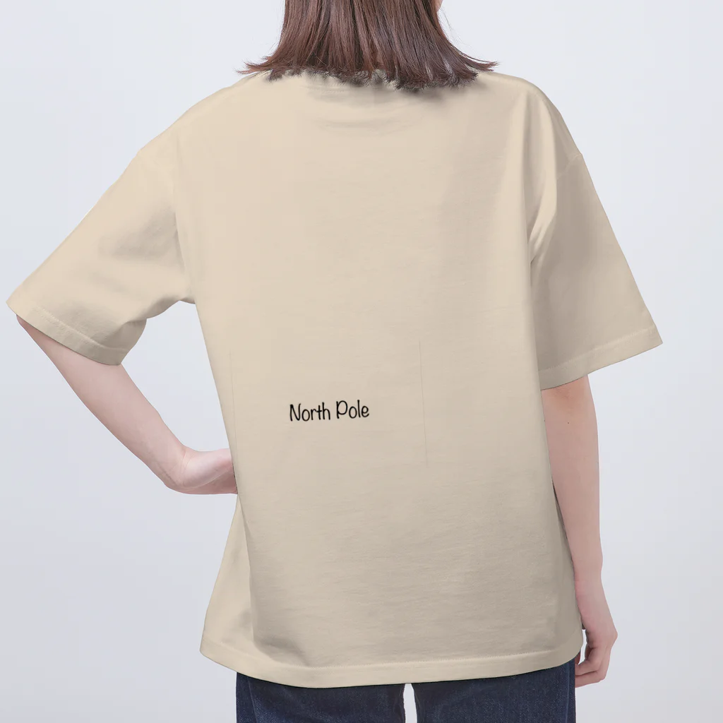 Arctic Bloom.のNorth Pole(ノースポール) Oversized T-Shirt