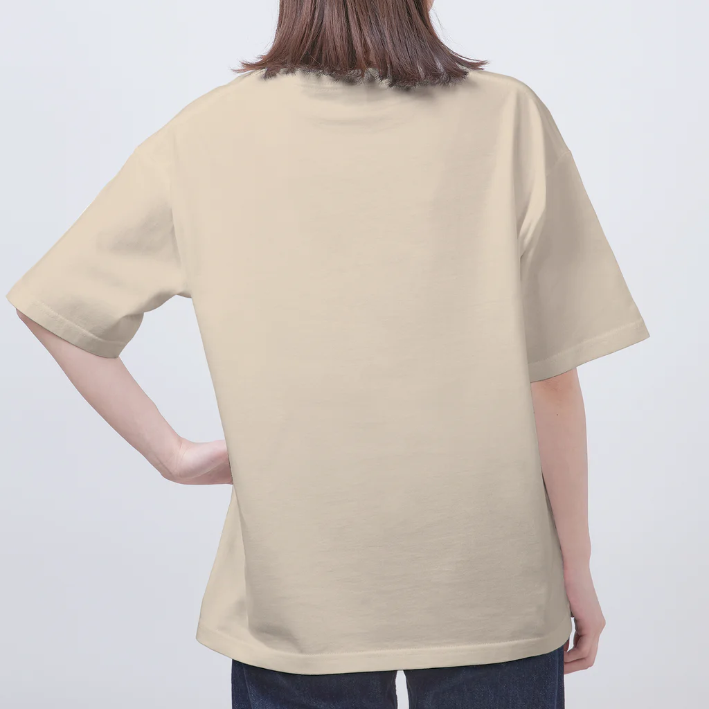 Yuhki | おばけのゆうき 公式オンラインショップのトイプードル３匹(ちぎり絵) Oversized T-Shirt