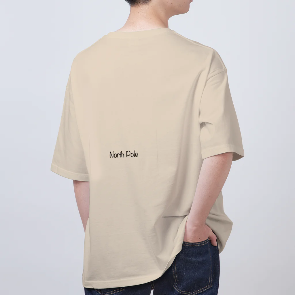 Arctic Bloom.のNorth Pole(ノースポール) Oversized T-Shirt