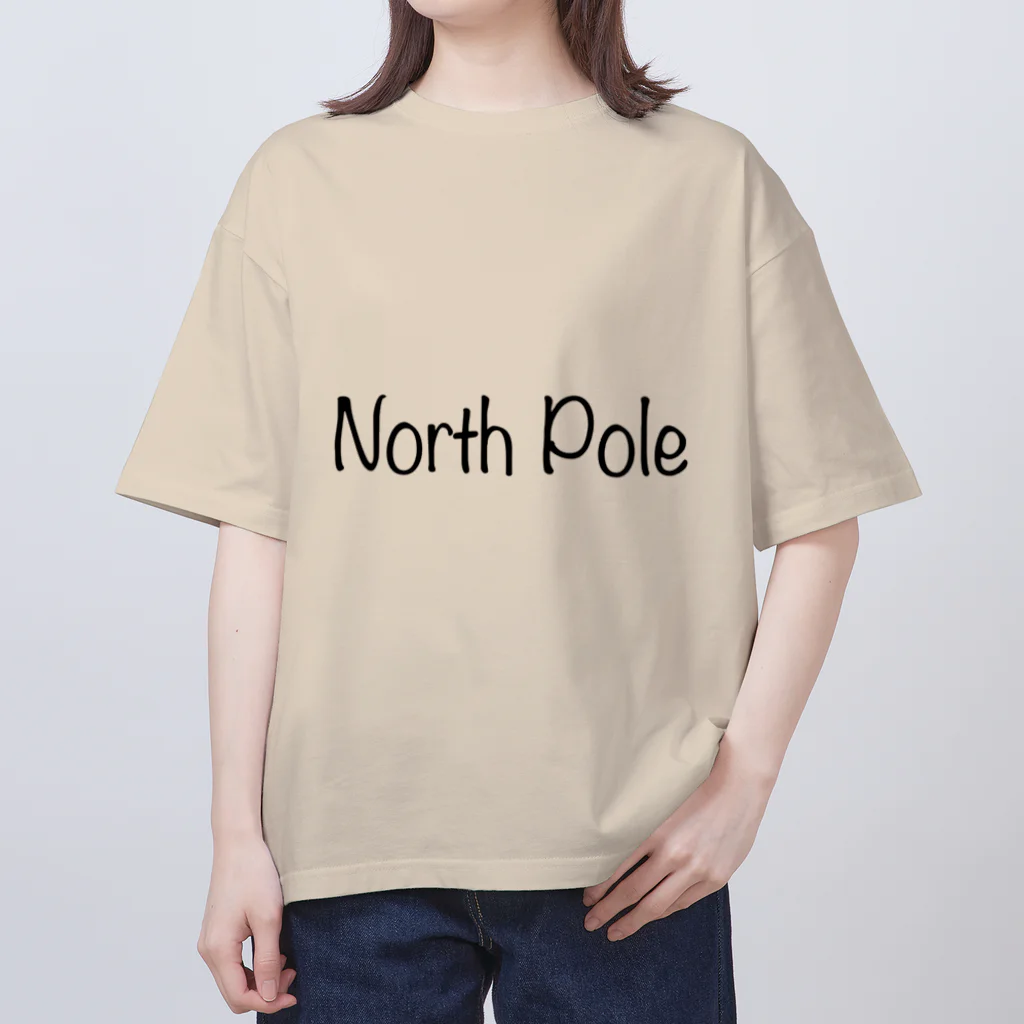 Arctic Bloom.のNorth Pole(ノースポール) Oversized T-Shirt