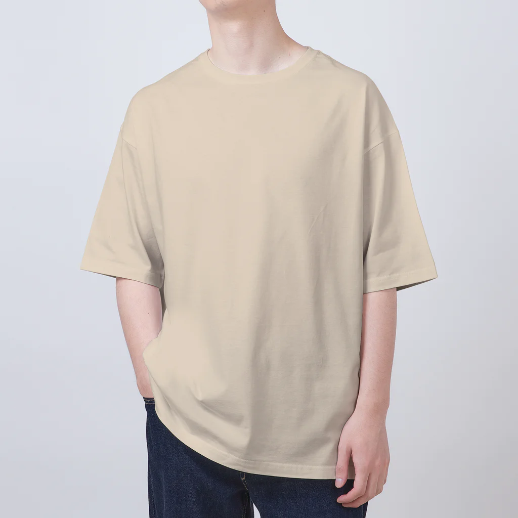ゆるく主張するロゴ屋のストレートじゃいられないTシャツ Oversized T-Shirt