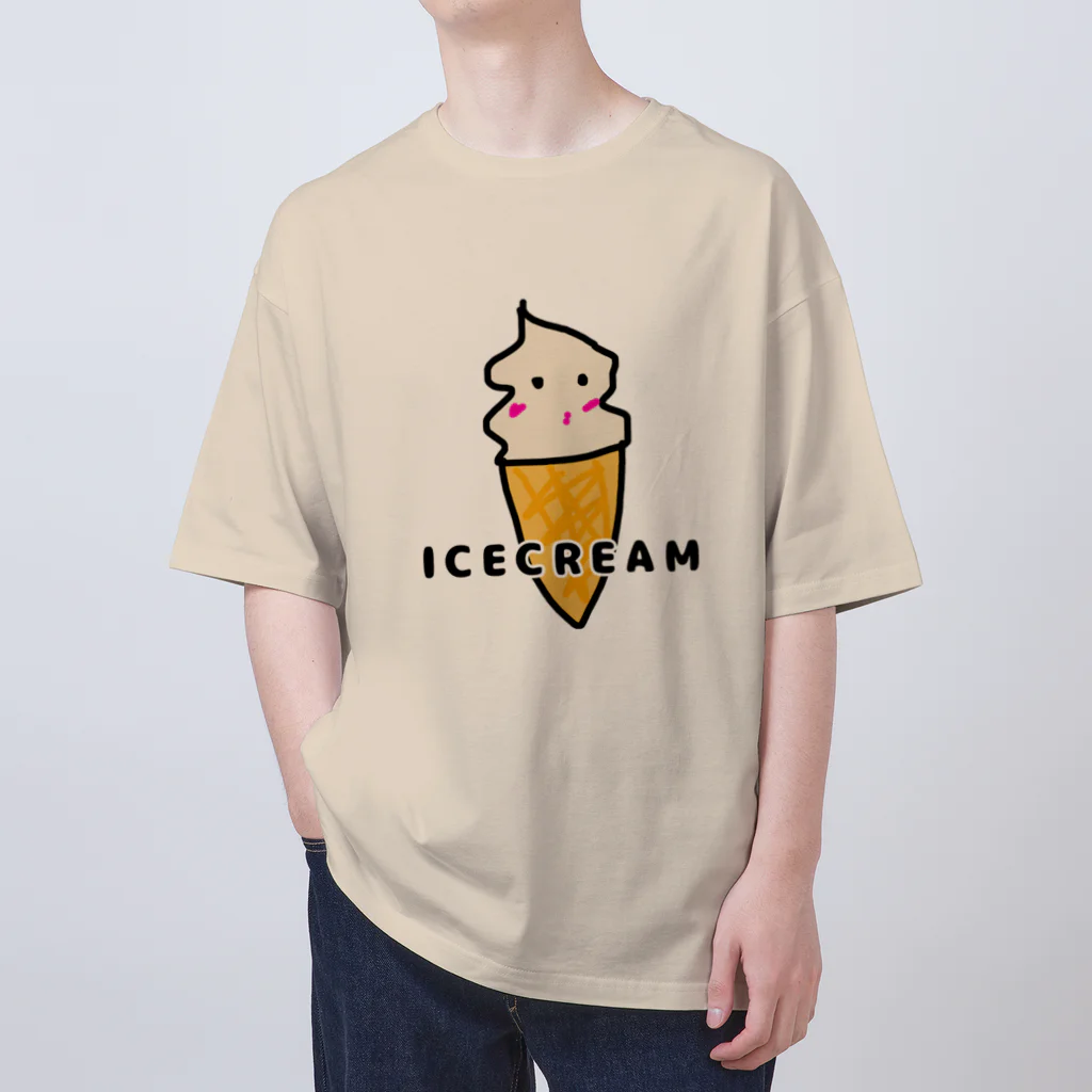 チョコのソフトクリーム Oversized T-Shirt