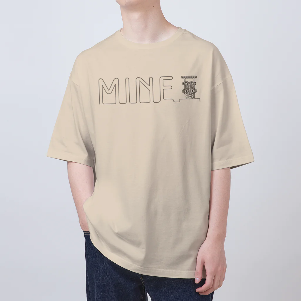 カニデザインのわたしのコールマイン Oversized T-Shirt