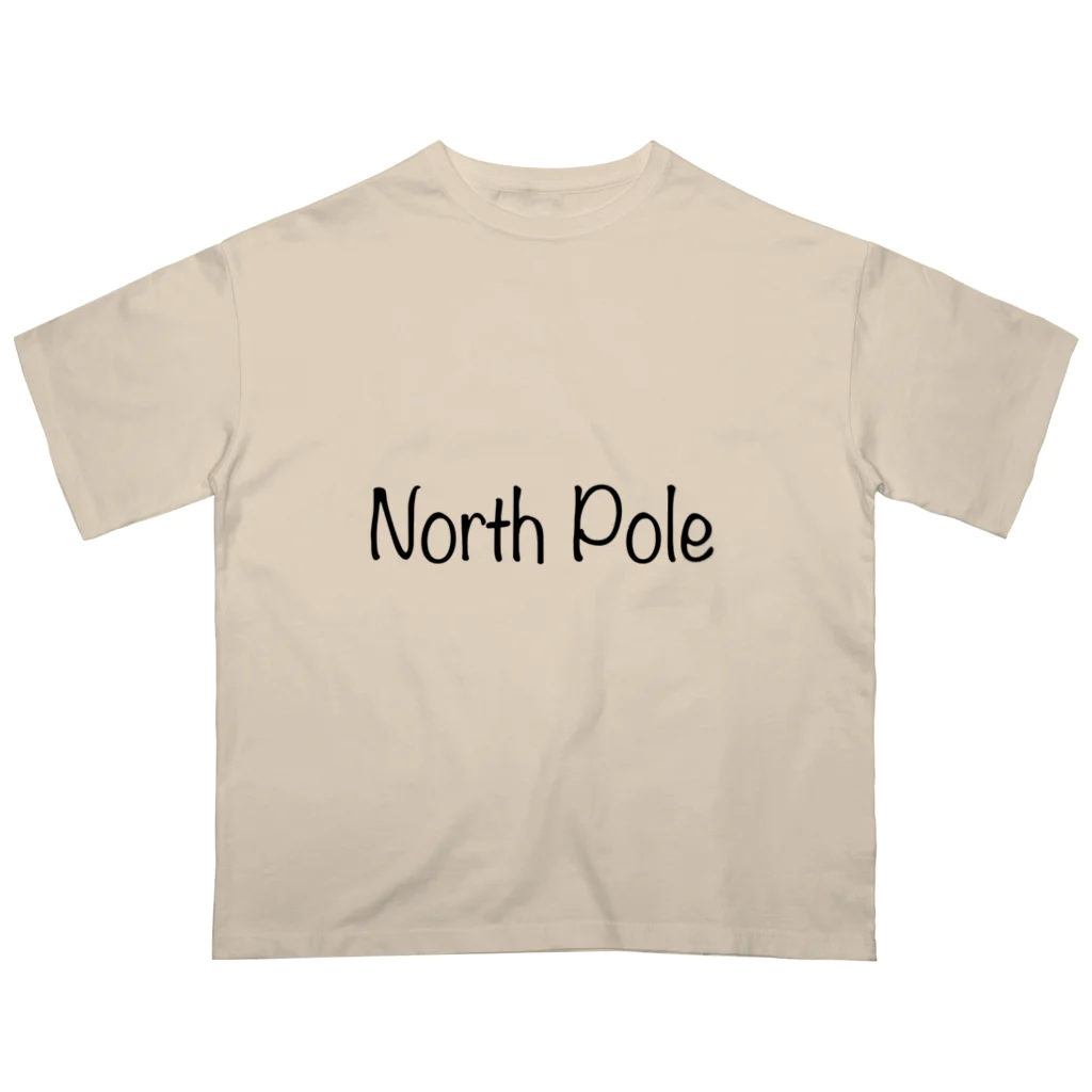 Arctic Bloom.のNorth Pole(ノースポール) Oversized T-Shirt