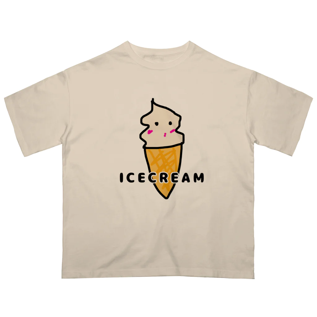 チョコのソフトクリーム Oversized T-Shirt
