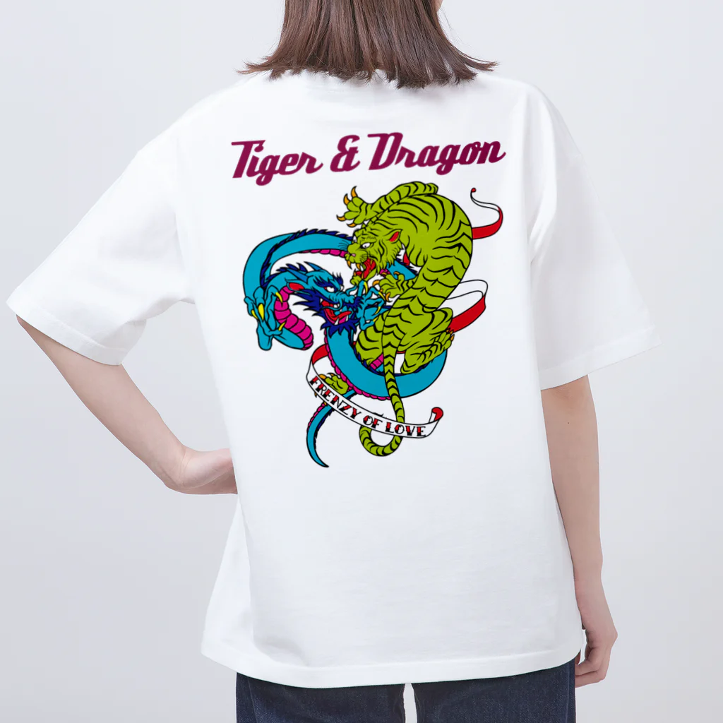 ジョーカーズファクトリー JOKERS FACTORYのTIGER ＆ DRAGON Oversized T-Shirt