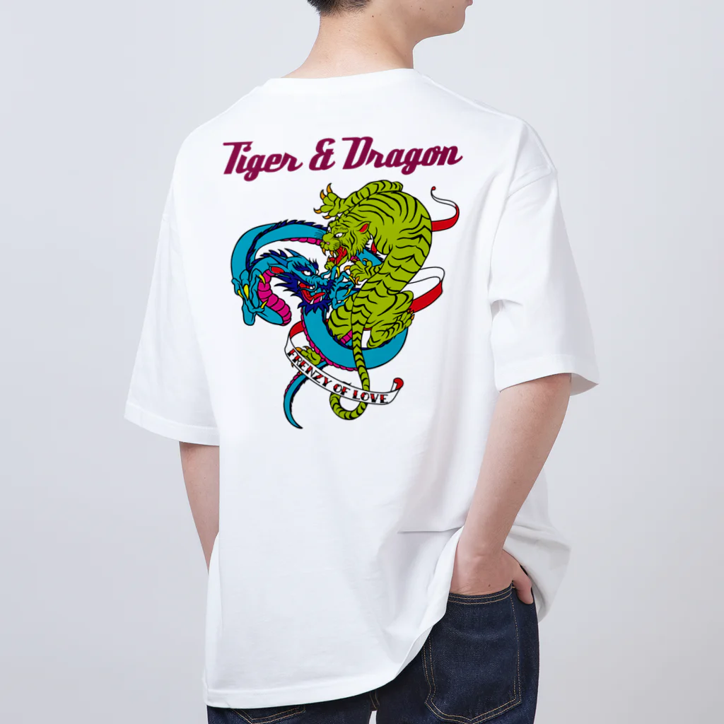 ジョーカーズファクトリー JOKERS FACTORYのTIGER ＆ DRAGON Oversized T-Shirt