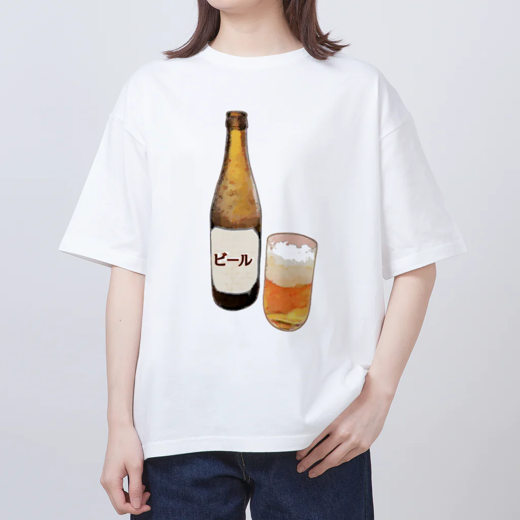 瓶ビール_230205 / 脂身通信Z ( aburami_z )のオーバーサイズT