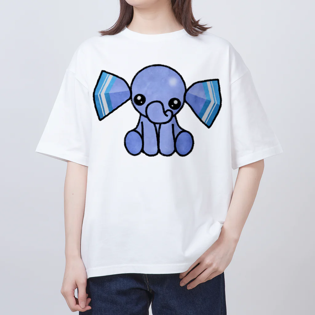 Suzutakaのキャンディー子象 Oversized T-Shirt