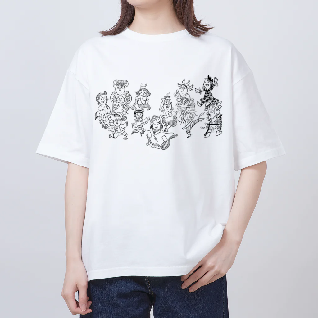 棚科の気分のナイショの夜 Oversized T-Shirt