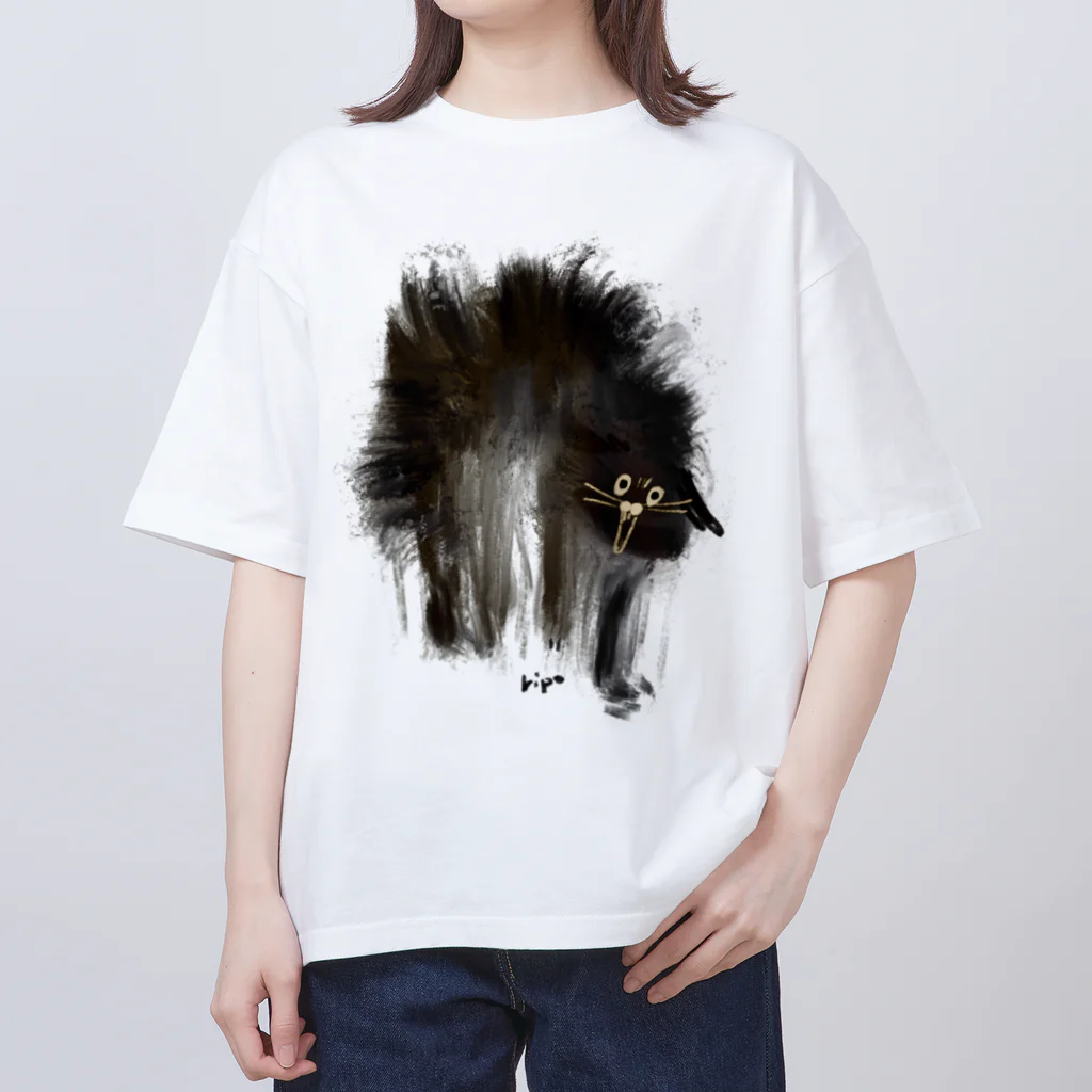 トマス屋のおこねこ Oversized T-Shirt