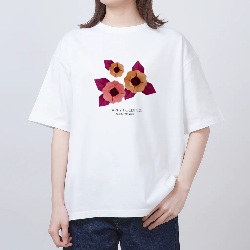 カミキィの赤い花 Oversized T-Shirt