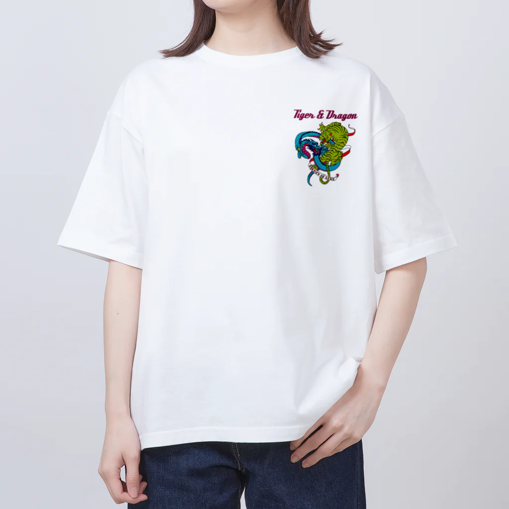 ジョーカーズファクトリー JOKERS FACTORYのTIGER ＆ DRAGON Oversized T-Shirt