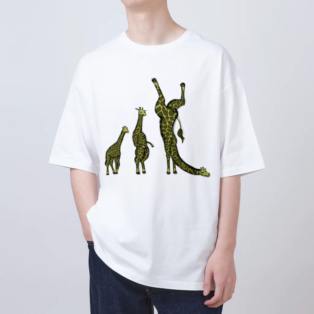 ぱんだっくま様オーダー分 キリンが逆立ちしたTシャツ / MAGMA KITCHEN ( MAGMA-YAMAMOTO