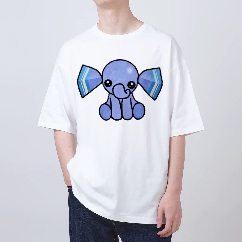 Suzutakaのキャンディー子象 Oversized T-Shirt