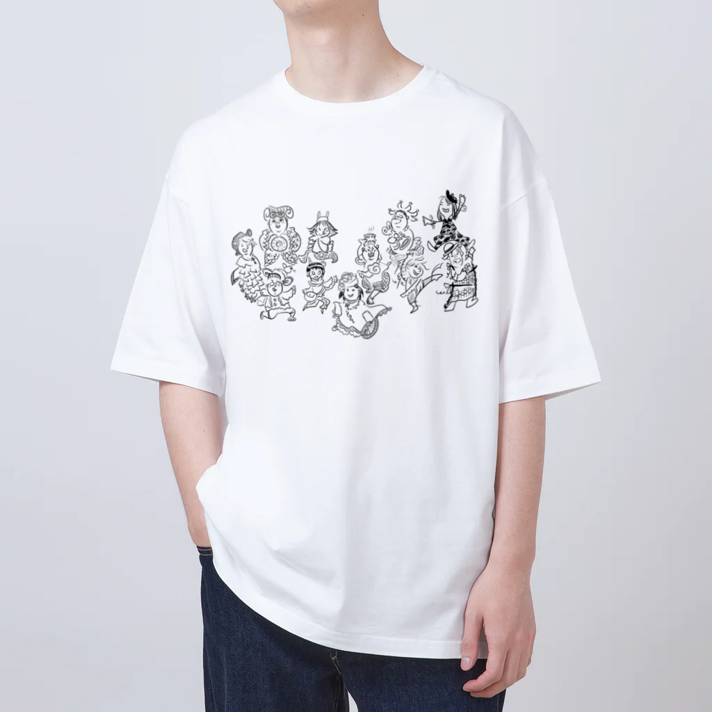 棚科の気分のナイショの夜 Oversized T-Shirt