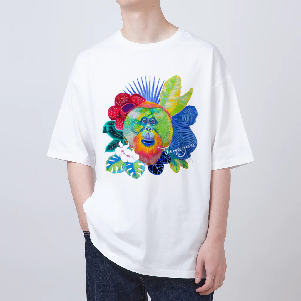 password公式グッズショップのThe eyes gazes -Ver. Borneo- Oversized T-Shirt