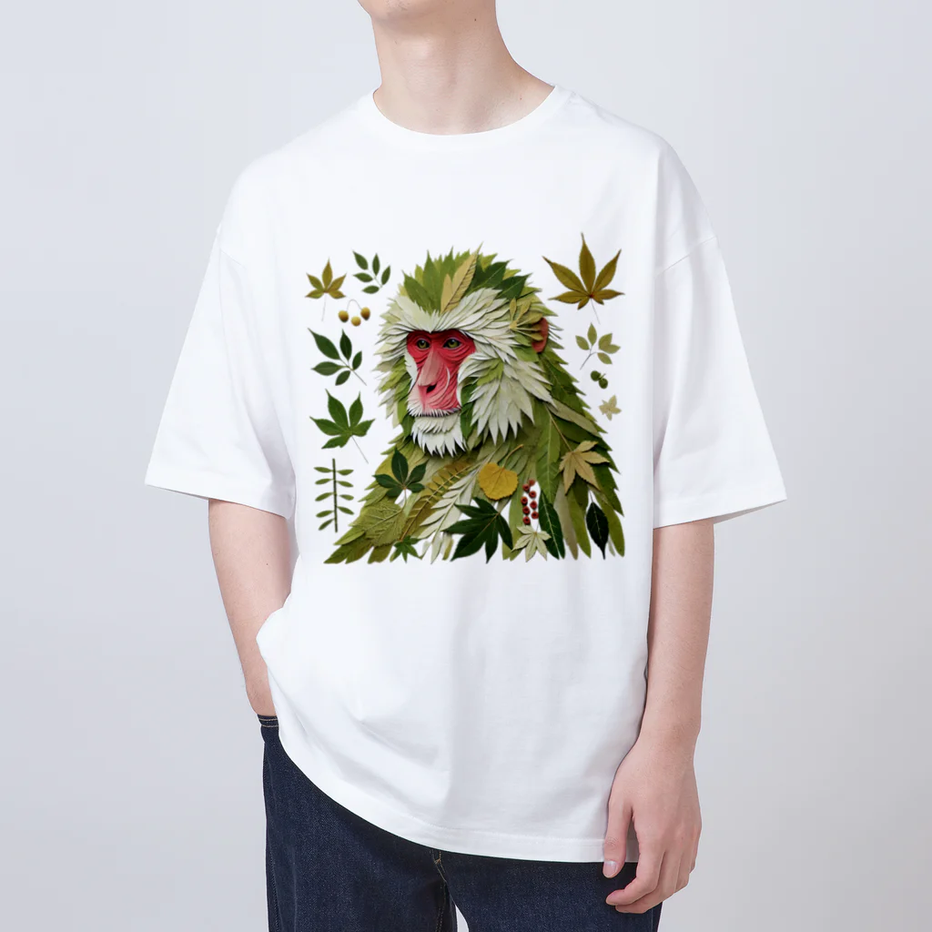 ロボぞう工務店の森が描く肖像 Oversized T-Shirt