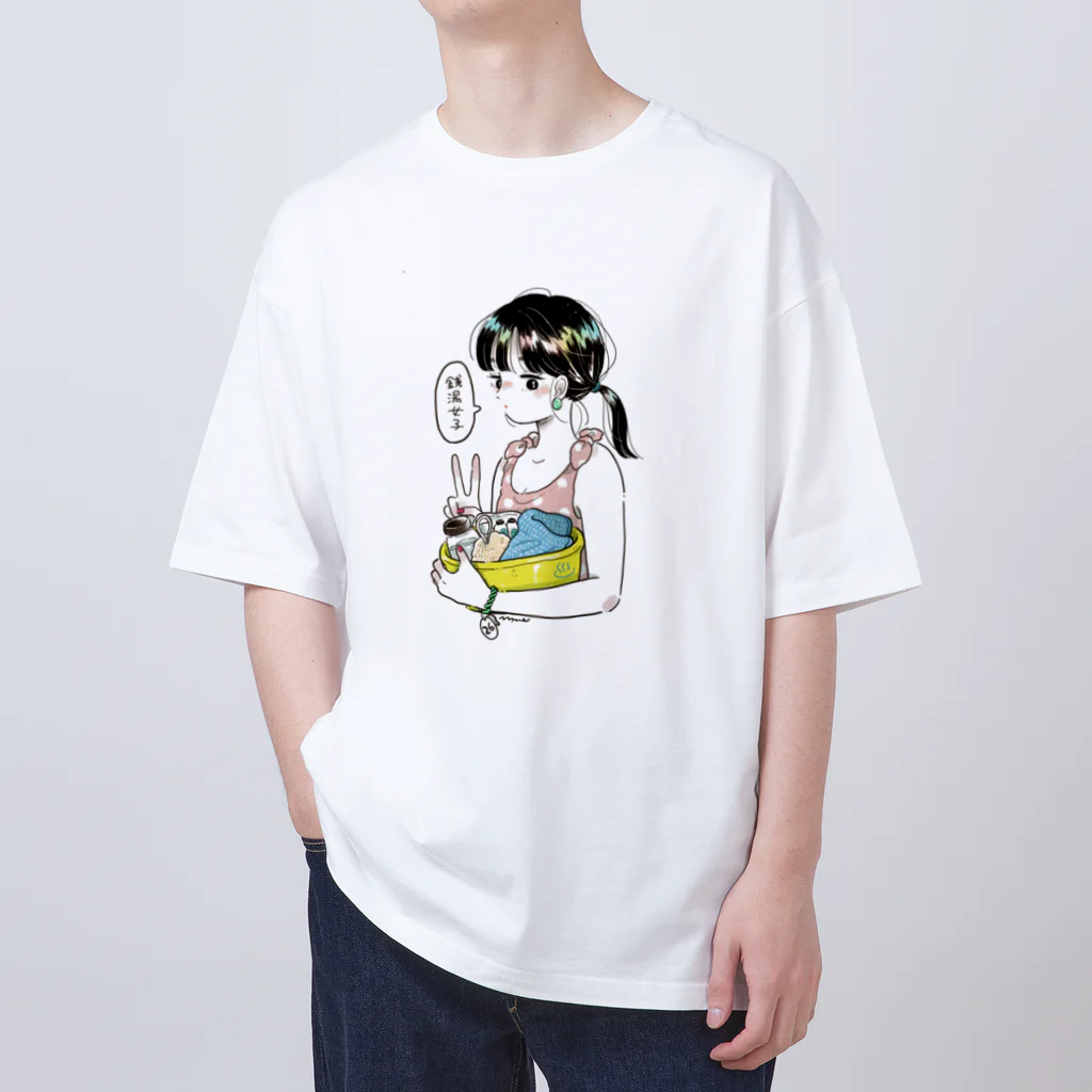 銭湯女子・Tシャツ / 銭湯女子 ( sento_girls )のオーバーサイズ