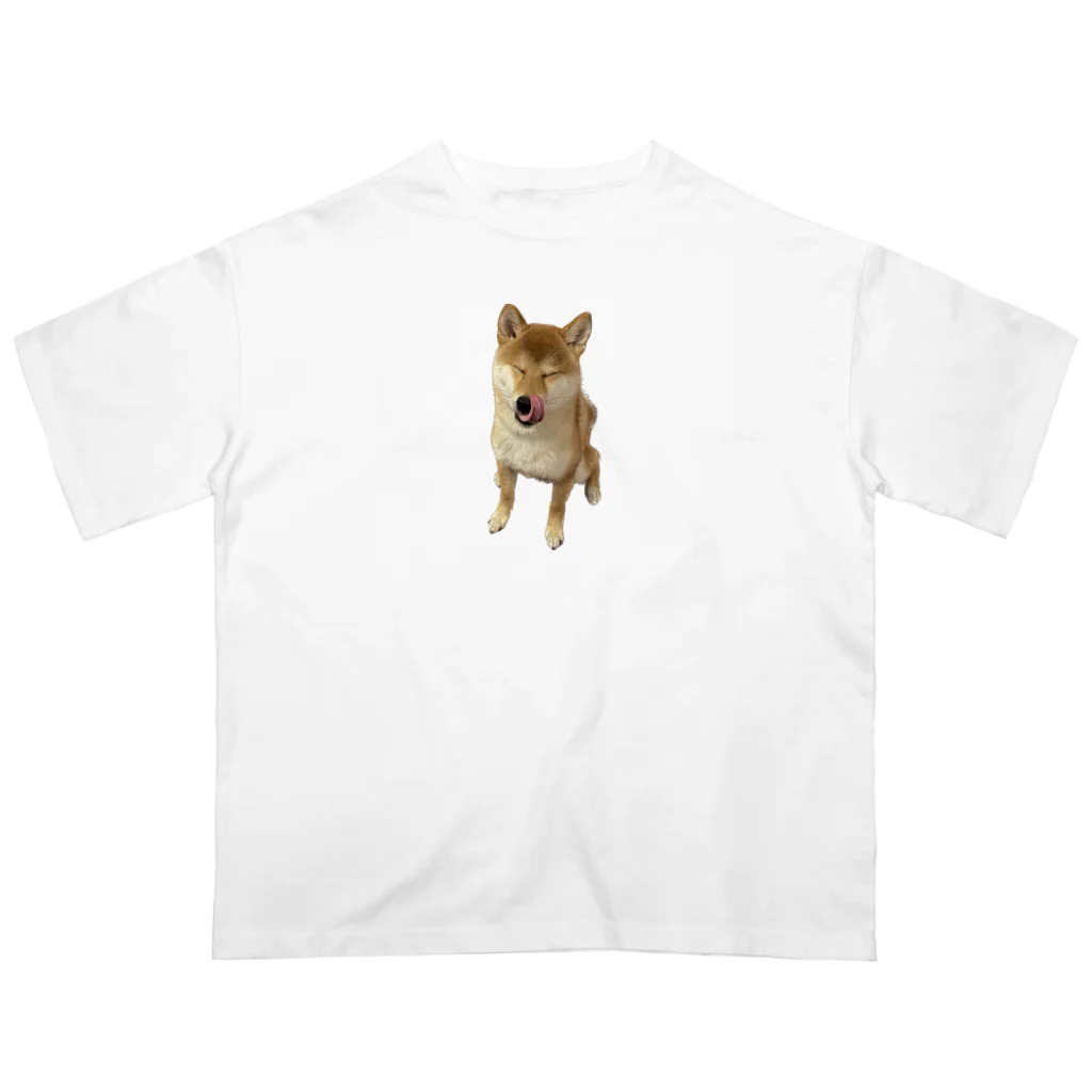 kumakumanの柴犬のホピ蔵 Oversized T-Shirt