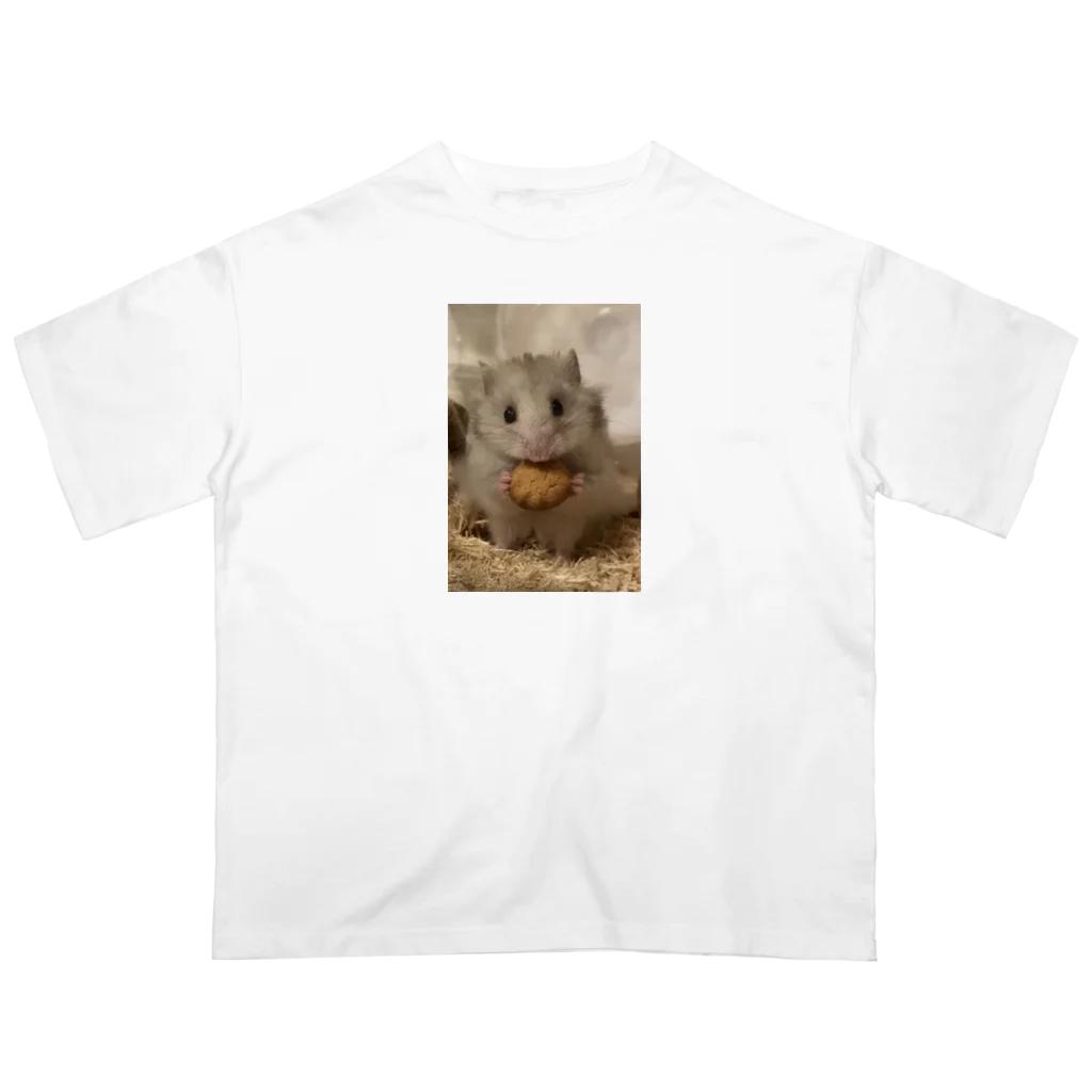 ハムのたけしのロングヘアーハムスターのたけし Oversized T-Shirt