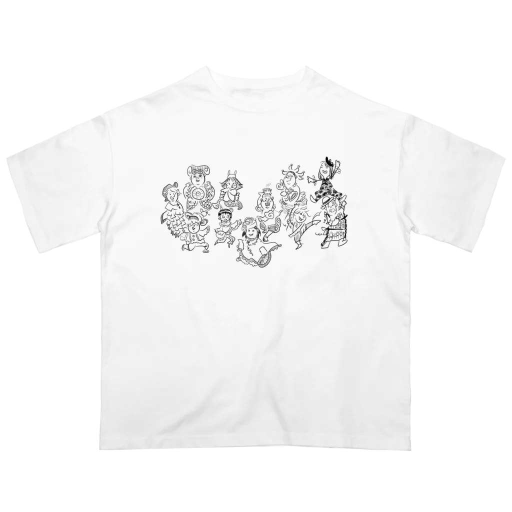 棚科の気分のナイショの夜 Oversized T-Shirt