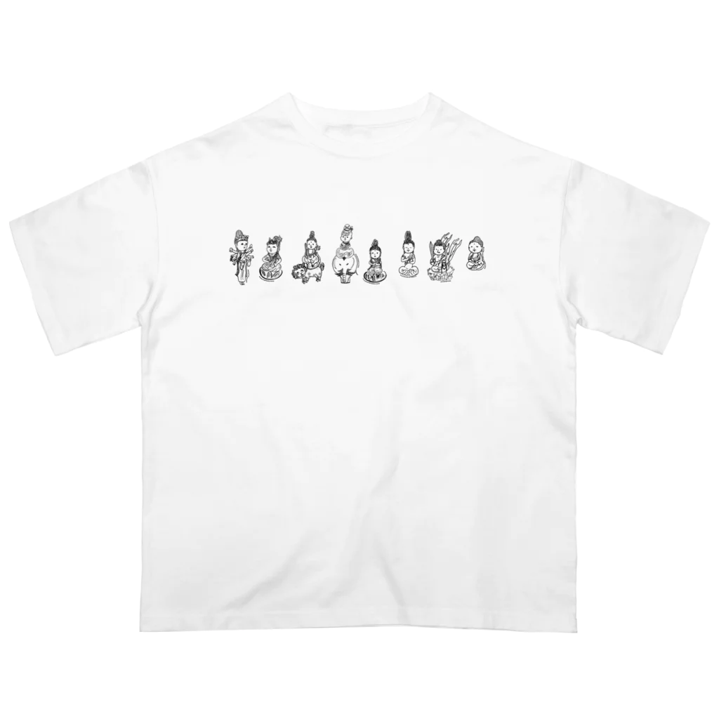 Leiの八尊仏 Oversized T-Shirt