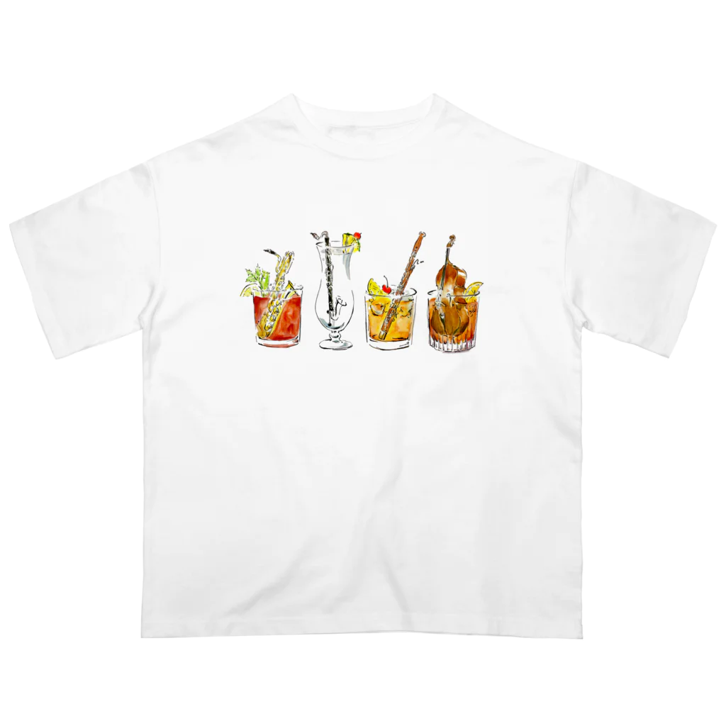 コレサワ アー写Tシャツ ホワイト 木低 / by みなもとそら ( sola_watercolor )のオーバーサイズT