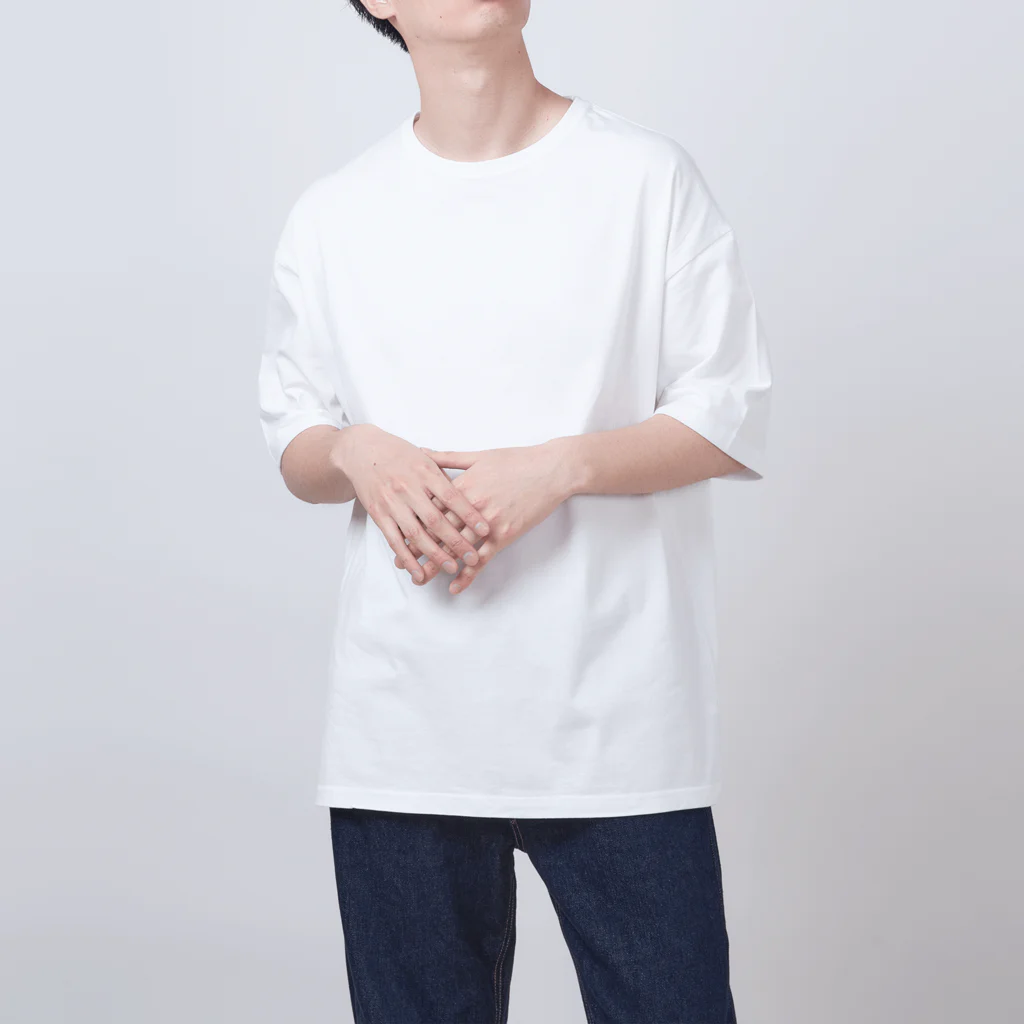 OARFISHの赤帽子と青ワニ Oversized T-Shirt