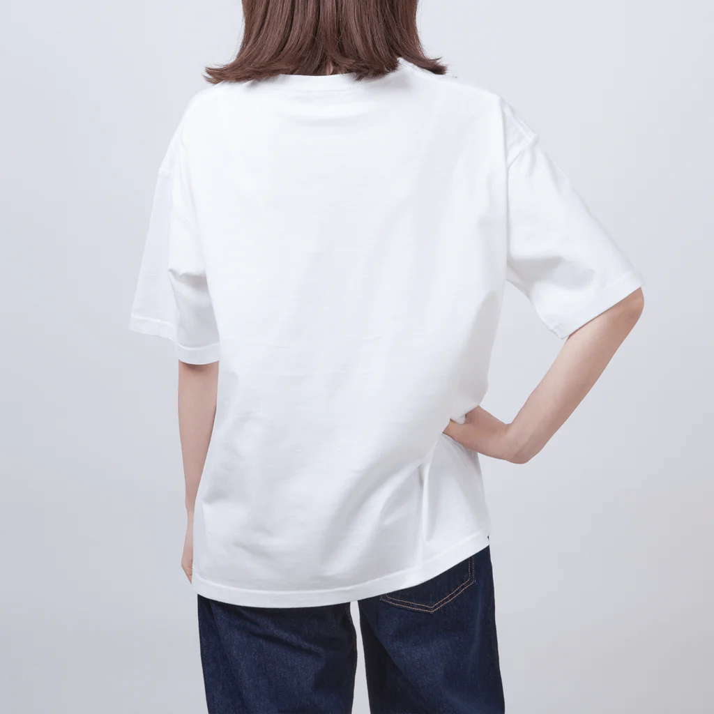 OARFISHの赤帽子と青ワニ Oversized T-Shirt