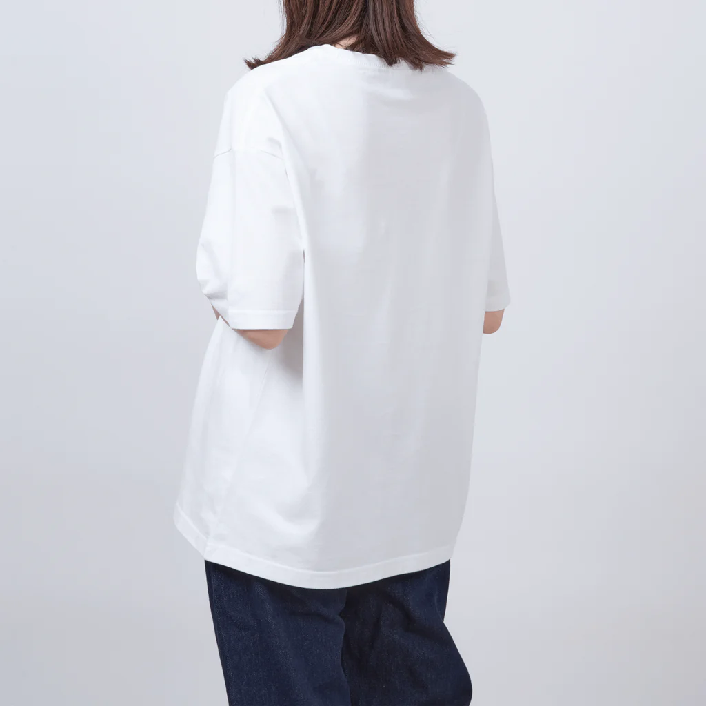 OARFISHの赤帽子と青ワニ Oversized T-Shirt