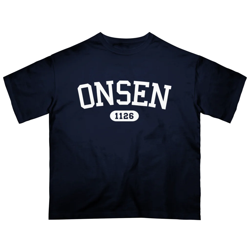 瀬高きりん♨温泉グッズのONSEN 1126（ホワイト） Oversized T-Shirt