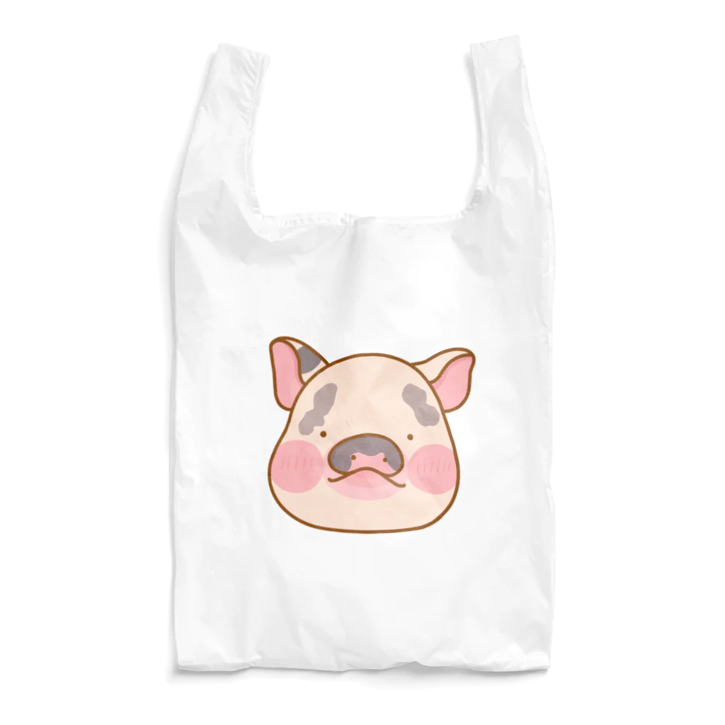 マイクロブタのおもちショップのマイクロブタのおもち Reusable Bag