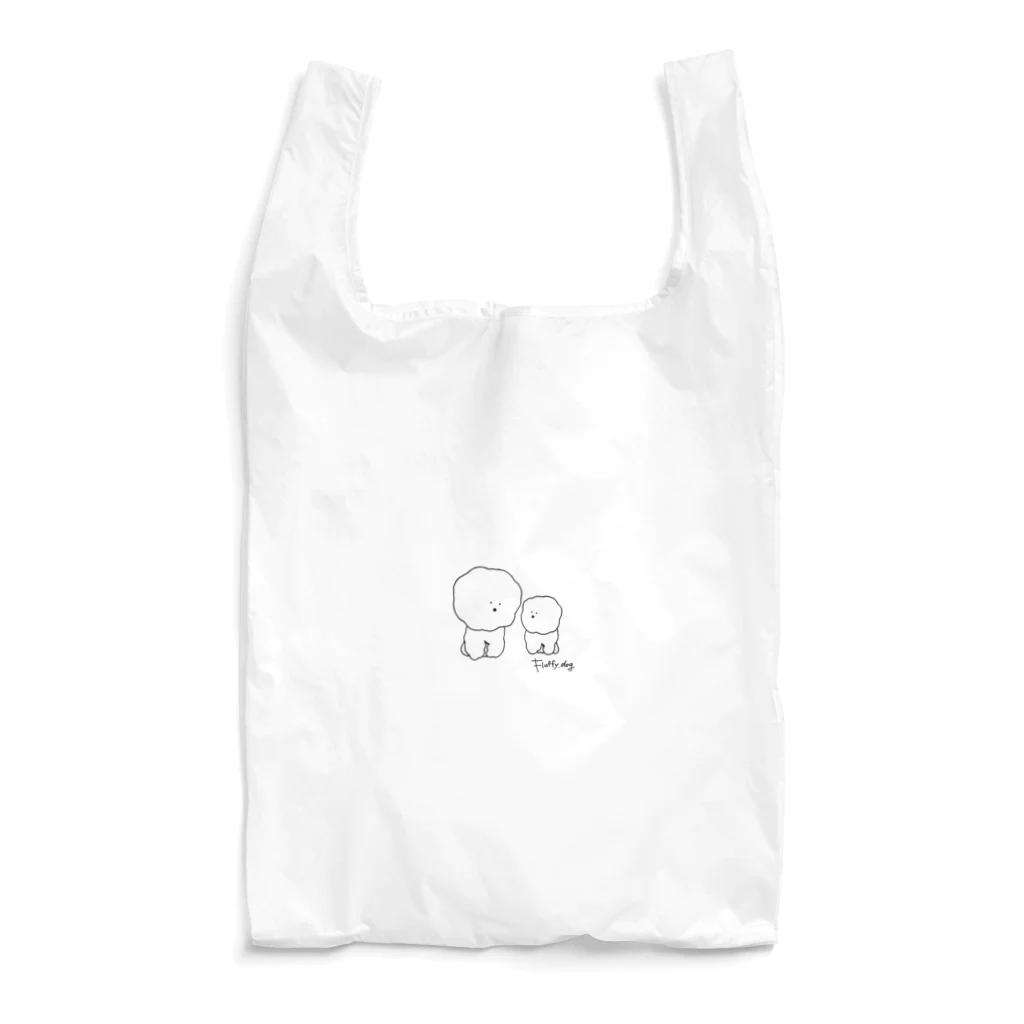 fluffy.dogのもふもふ Reusable Bag
