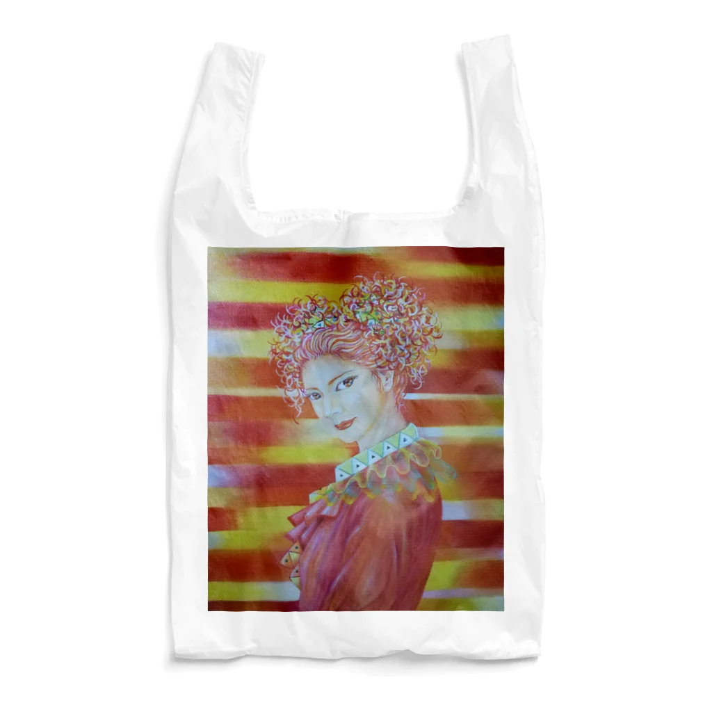 Happy Circusのハッピークラウン4・woman Reusable Bag