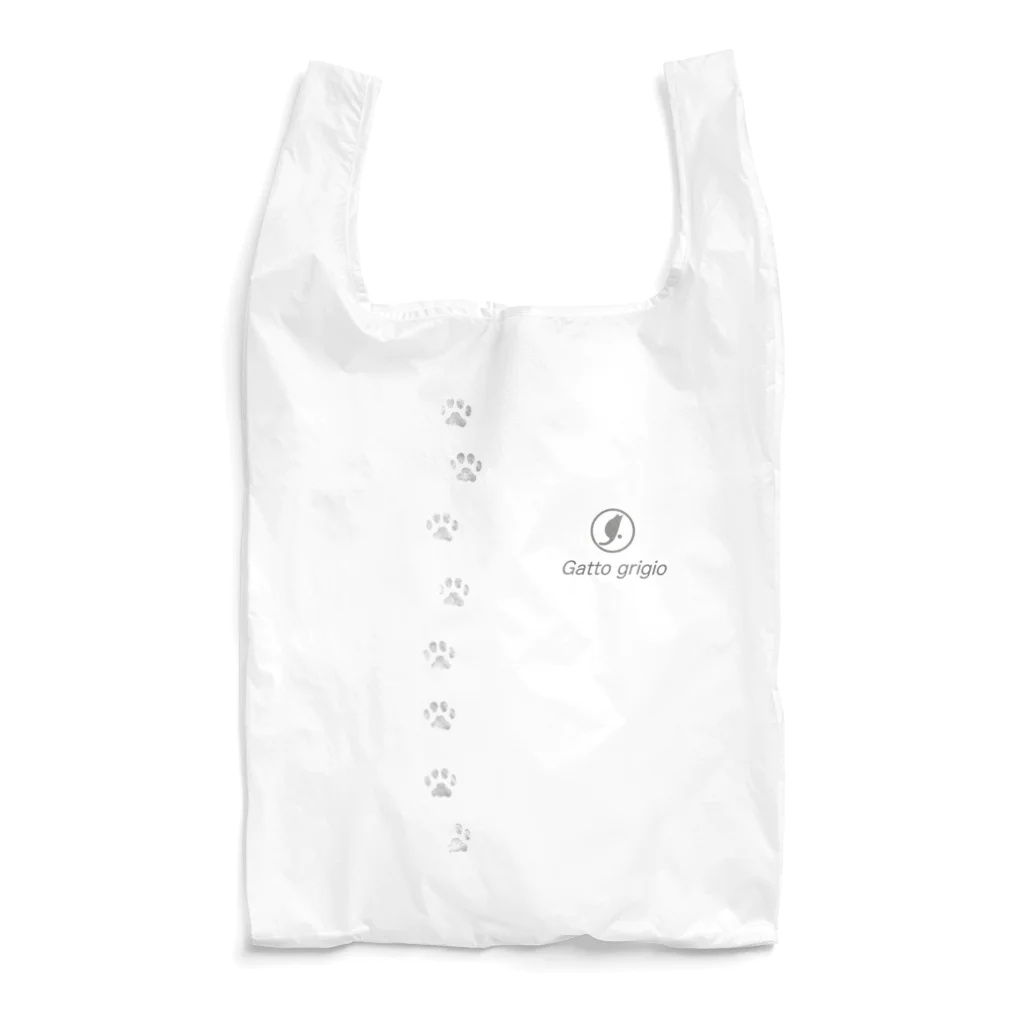 Gatto grigio ガット グリージョの肉球No.01 Reusable Bag