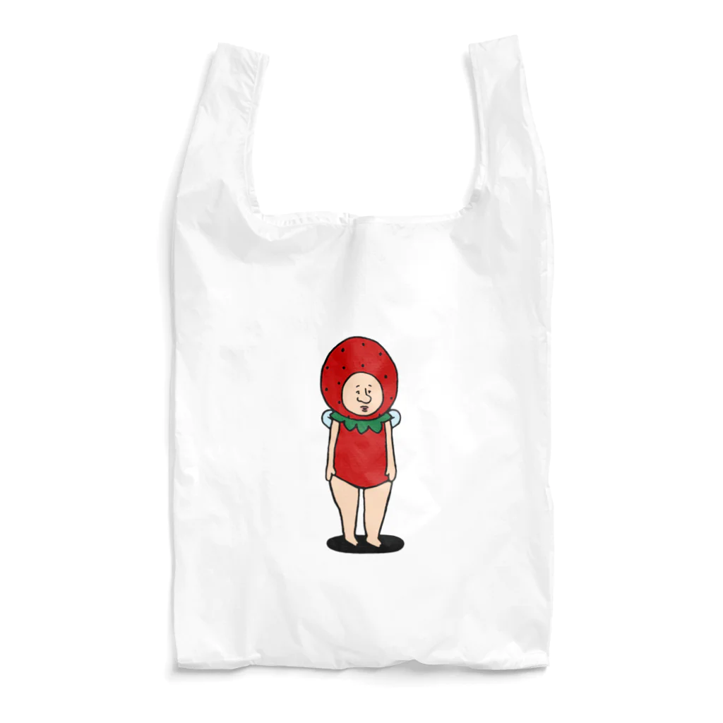 【Yuwiiの店】ゆぅぅぃーのいちごの妖精さん　ひとり Reusable Bag