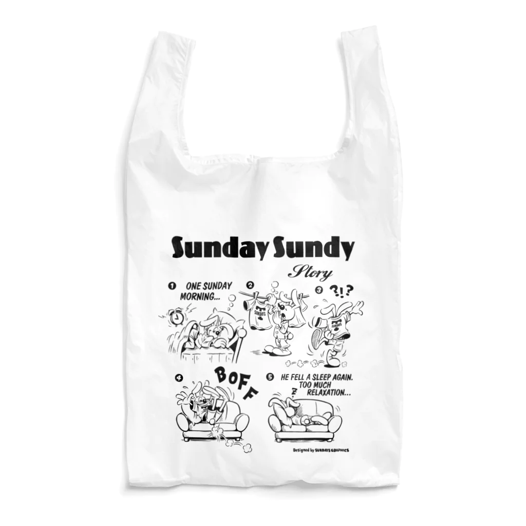 SUNDAYS GRAPHICSのSUNDAY SUNDY STORY Reusable Bag