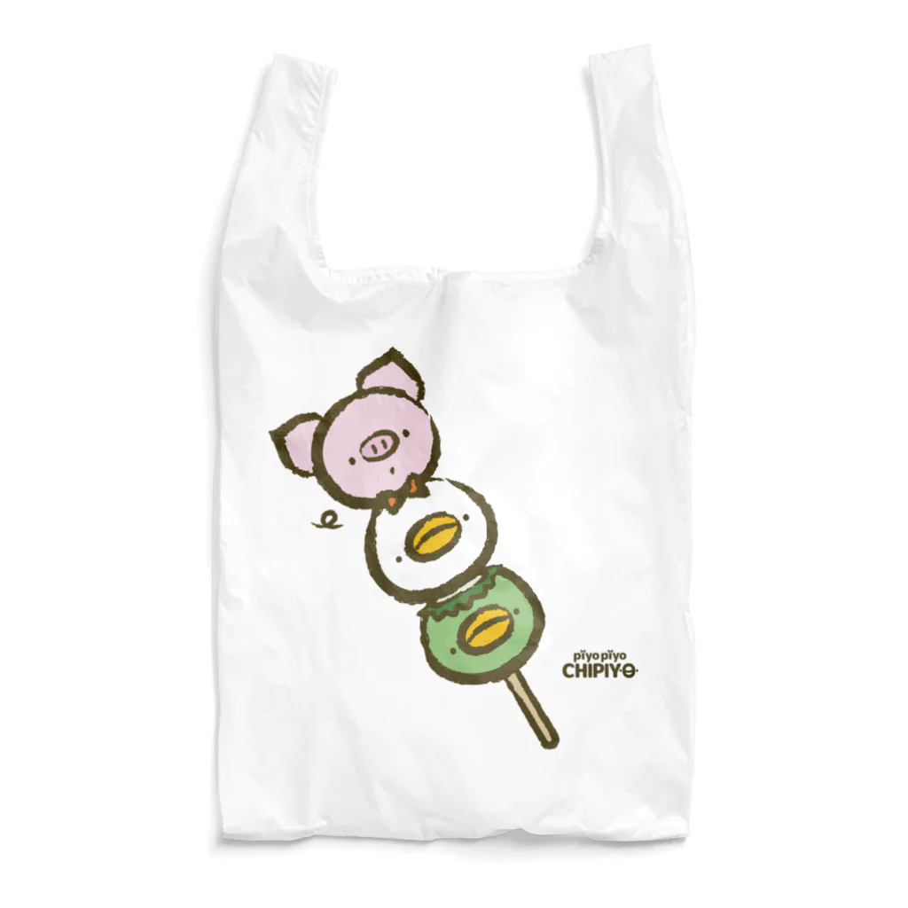 P:ggy（ぴぎー）のおみせのピギミニ×ピヨピヨちぴよ×かっぱだんご Reusable Bag