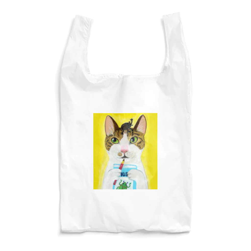 のっぴきならない。ラインスタンプ発売中ののっぴきならない/保護猫レッティ Reusable Bag