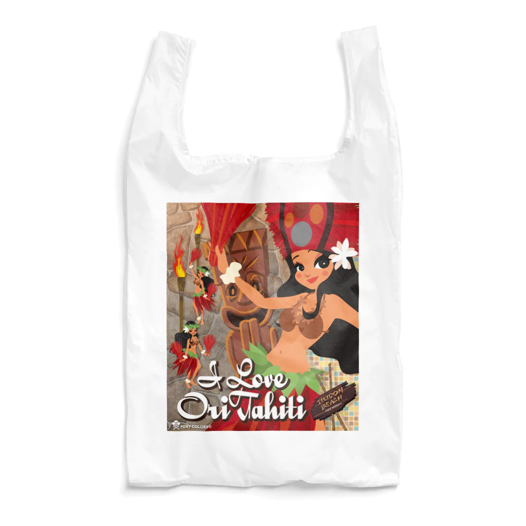 FOXY COLORSのタヒチアンダンス Reusable Bag