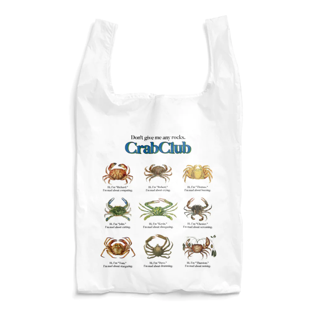 Parallel Imaginary Gift ShopのCrab Club Reusable Bag