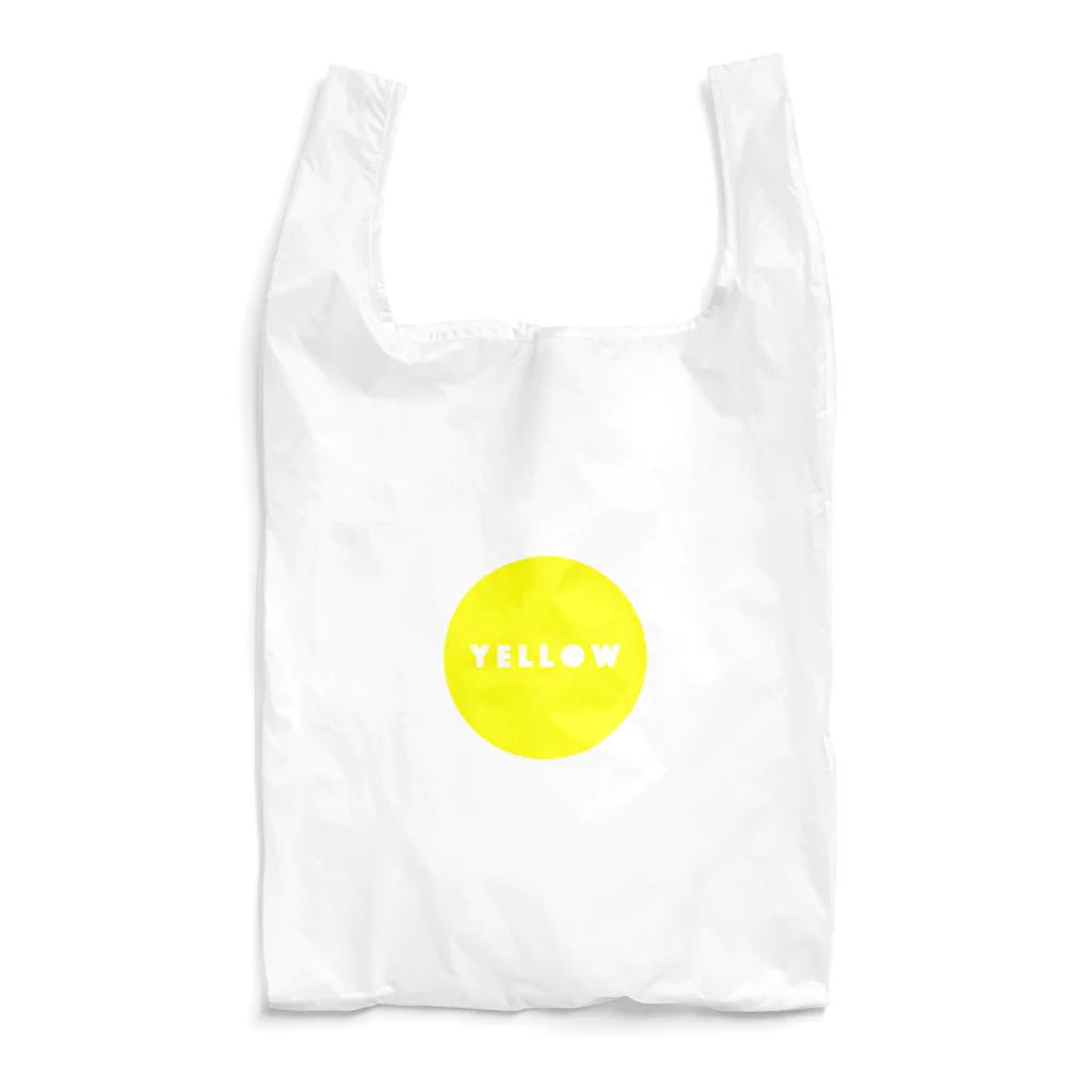 PのCIRCLE YELLOW. Reusable Bag