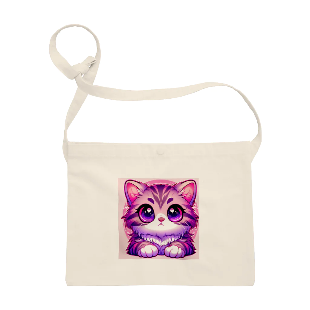 TOM24の些細な事でも興味津々アメショー”モモちゃん” Sacoche