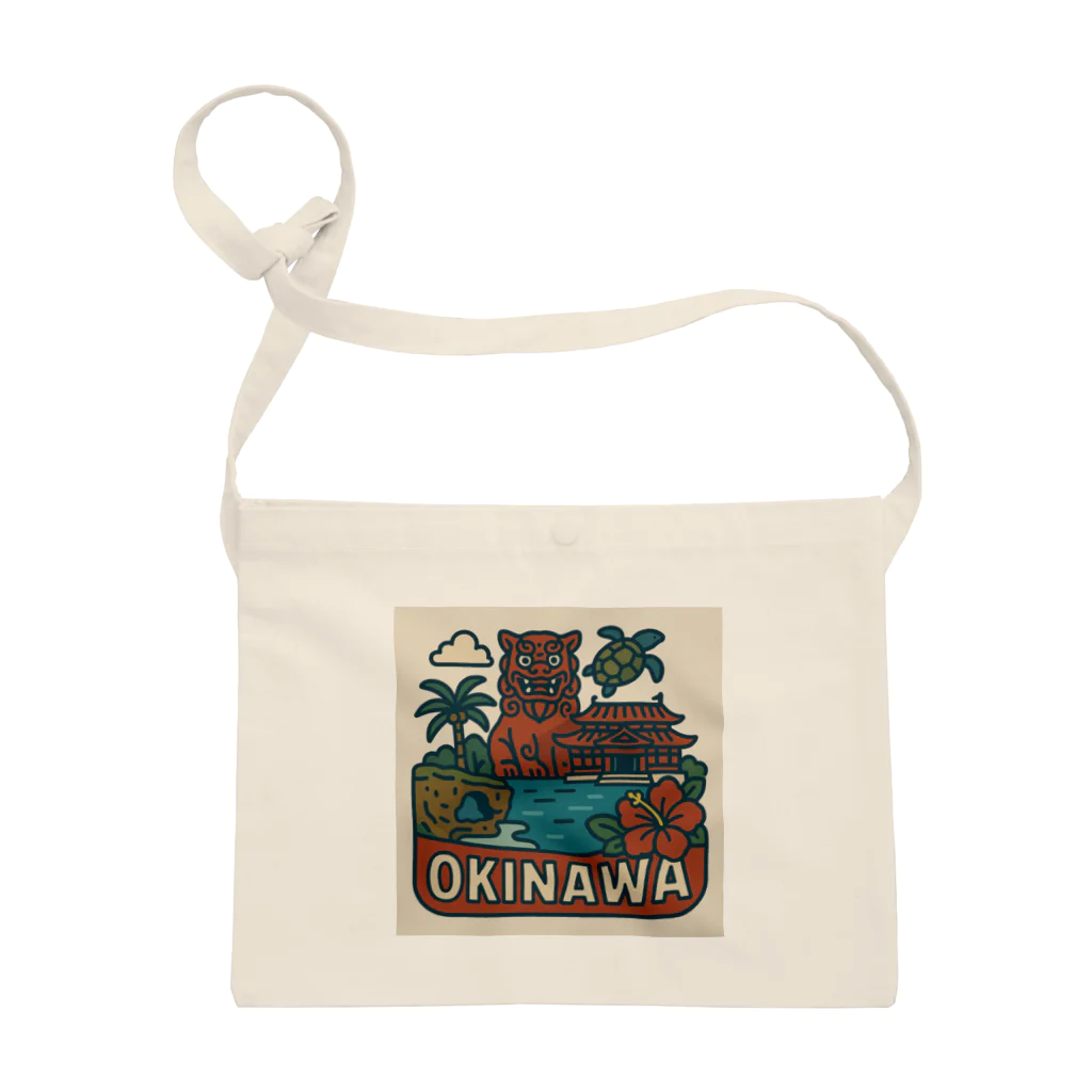 NIPPON POPの旅するTシャツ、沖縄編 Sacoche